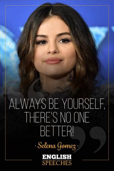 Selena Gomez Speech Trust Yourself English Speeches