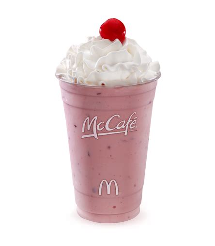 GrubGrade Fast Food Review Strawberry Triple Thick McCafe Shake From McDonalds