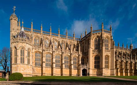 It is located in the lower ward of the castle. Inside Romantic St George's Chapel, Where Prince Harry and ...