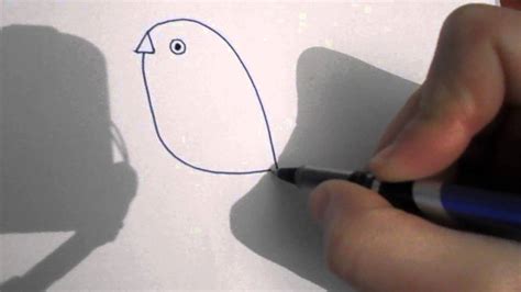 Kako Nacrtati Pticu Jednostavno Youtube