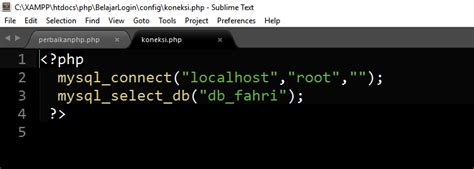 Insert datetime di sublime text editor. Syntax CRUD pada PHP - WapBlog21