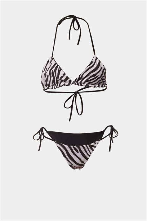 Atelier Jungles Sustainable Swimwear Side Tie Reversible Bikini