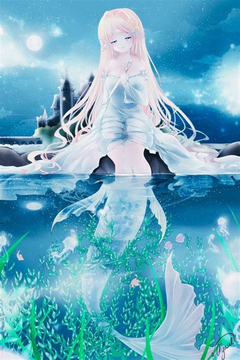 Pin By Kawaii Girl On Anime Art And Etc Anime Mermaid Mermaid Anime
