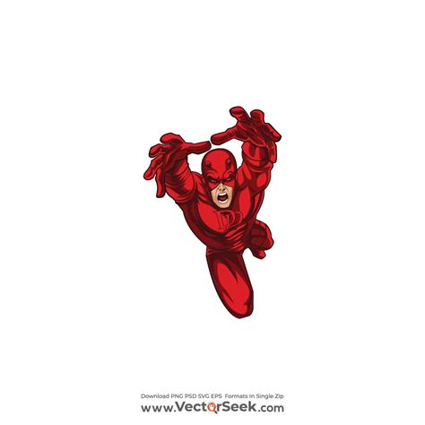 Daredevil Character Logo Vector Ai Png Svg Eps Free Download