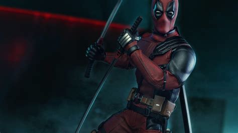 3840x2160 Deadpool With Swords 4k Hd 4k Wallpapers Images Backgrounds