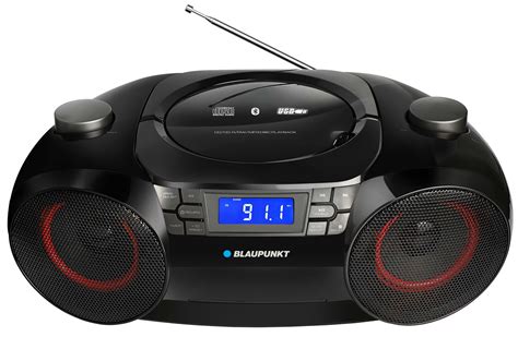 BLAUPUNKT BOOMBOX FM CD MP3 USB AUX 12Watt GRC TECHNOLOGY A E