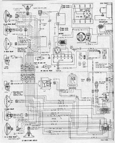 1972 Chevy Ignition Wiring Diagram 1972 Chevy Truck Engine Wiring