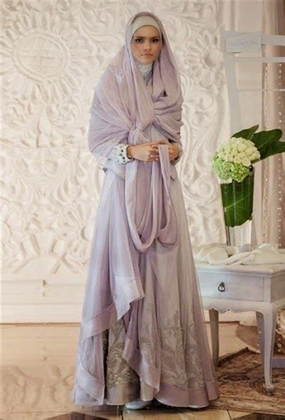 7 model baju pengantin muslimah syar i terbaru 2017