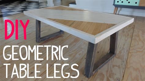 With coffee table legs, dining table legs and sofa table legs in various styles and types to choose from, you can customize your furniture with ease to look exactly how you want. DIY Modern Geometric Table Legs - YouTube