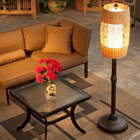 How much does the shipping cost for patio outdoor table lamp? Tonga Outdoor Patio Floor Lamp at Hayneedle