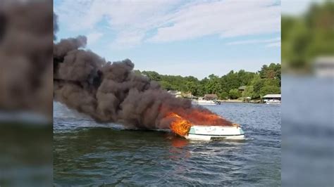 At smith mountain lake you'll find wonderful places and people. Four people safe after boat fire at Smith Mountain Lake
