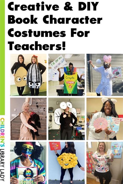 Bringing Books Alive Diy Book Character Costumes For Teachers