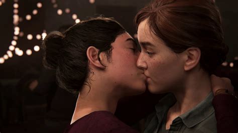 The Last Of Us Part 2 Ellie And Dina Kissing 4k 35 Wallpaper