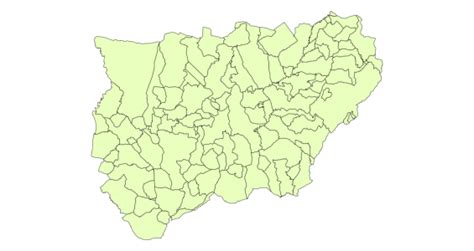 Mapas Y Municipios Provincia De Jaén Mapas España Descargar E Imprimir