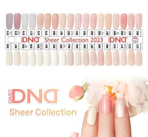 Dnd Gel Polish Duo New Collection Sheer Collection Set Duos