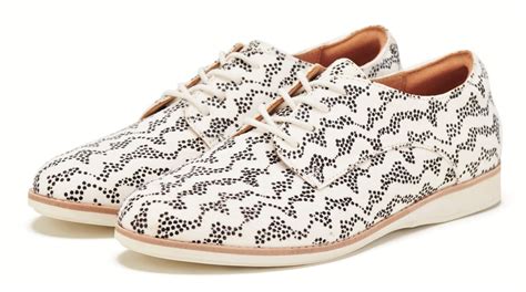Rollie Nation Comfort Leather Derby Rollie Shoes White Ripple Leopard