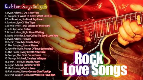 classic rock ballad collection the greatest rock ballads of all time youtube