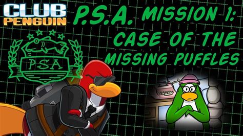 Club Penguin Online Epf Missions 1 Youtube