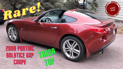Pontiac Solstice Gxp Coupe Removable Hard Top Speed Manual