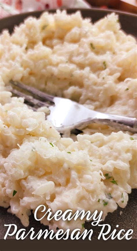 South Your Mouth Creamy Parmesan Rice