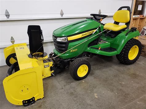Used John Deere Lawn Tractor Attachments At Garden Equipment