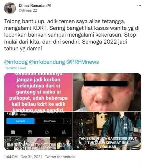 Viral Wanita Di Bandung Jadi Korban Kdrt Suami Dianiaya Hingga Wajah