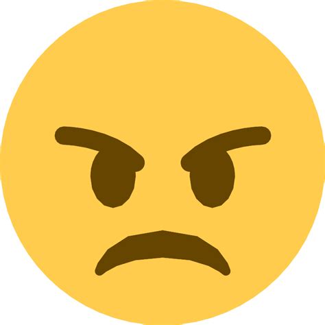 Angry Face Vector SVG Icon SVG Repo