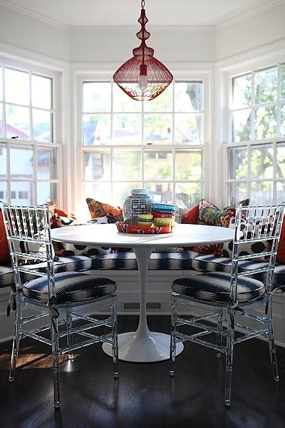 Personally, i like to call this space the café. Breakfast Nook Ideas - Eclectic - dining room - hgtv