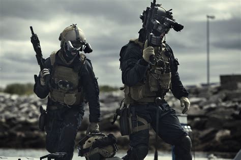 Norwegian Mjk Operators During A Hostage Exercise Norway 2012