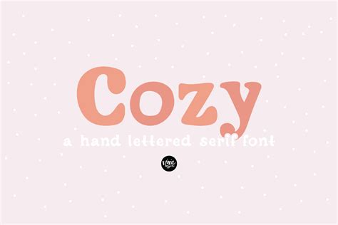 Cozy Font By Blushfontco · Creative Fabrica