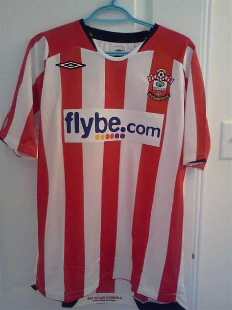 England training football shirt soccer jersey rare mens l umbro. My Umbro Football Jerseys Collection: Southampton 2008 ...