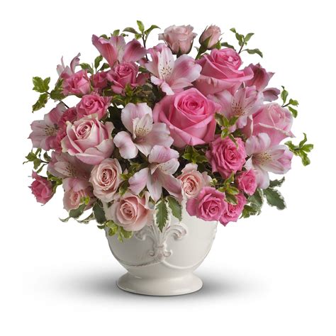 Telefloras Pink Potpourri Bouquet With Roses In Lowell Ma Finally