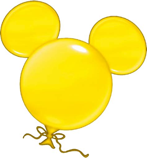 Mickey Balloon Mickey Mouse Balloon Clip Art Png Download Full
