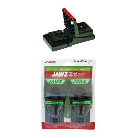 Averpak Jt Eaton 2 Pack Jawz Mouse Traps For Use With Solid Or Liquid