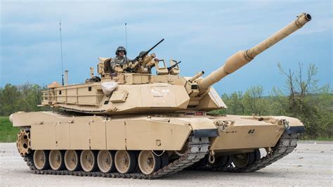 Us Crews Showing Their Talents To Operate The M1 Abrams Military