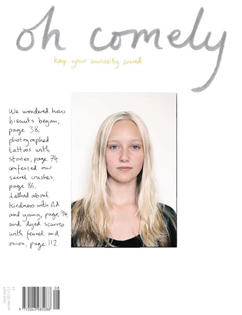 Oh Comely Magazine Issue 8 Things To Come Perfect Strangers Magazine
