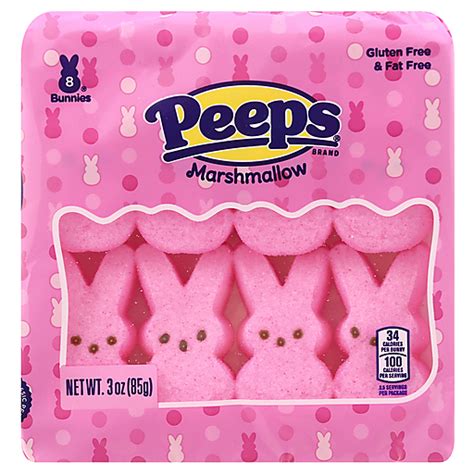 Peeps Marshmallows Bunnies Packaged Candy Priceless Foods