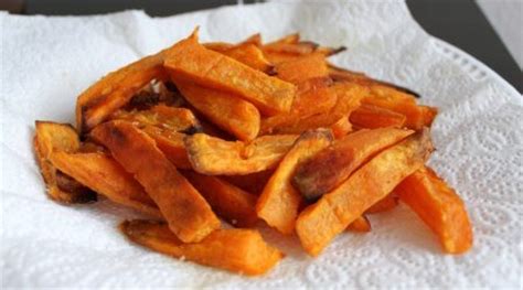 Sweet potatoes will not be overly crisp, but they should be firm.and, of course, scrumptious! Sweet Potato Fries with Spicy Maple Dipping Sauce | What's ...