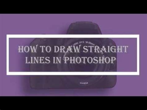 Line drawings are often necessary, and the software enables the user to draw shapes, including straight and curved lines using multiple methods. Draw Straight lines in Photoshop by Digital shootouts ...