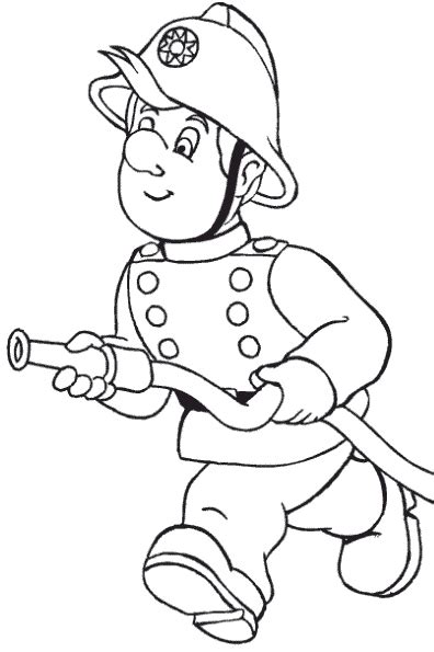 The man you see in this coloring page is william smith, also known as firefighter bill by children. Fireman Coloring Pages - GetColoringPages.com
