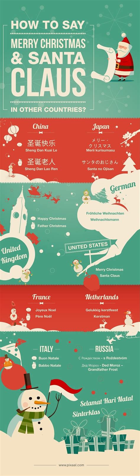 10 Festive Holiday Infographics Celebrating The Holiday Season Around