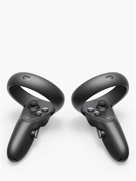 Meta Rift S Virtual Reality Headset And Touch Controllers Black