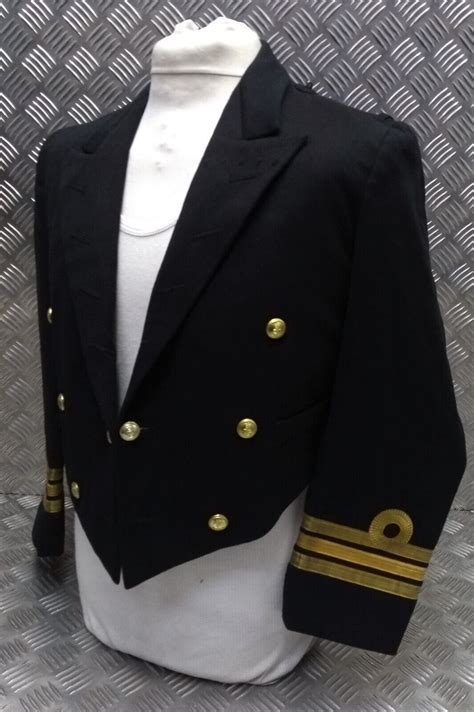Vintage Mess Dress Officer Jacket Royal Navy Commander Rank 1967