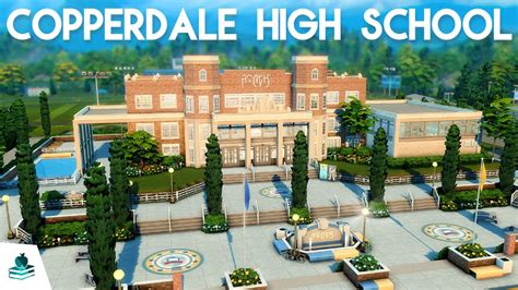 Copperdale Academy High School Sims 4 High School Years Expansion