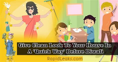 Give Clean Look To Your House In ‘quick Way Before Diwali