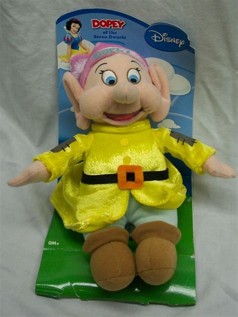 Walt Disney Snow White And The Seven Dwarfs Dopey 10 Plush Stuffed