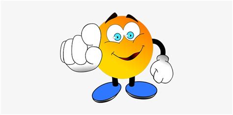 Hand Emoji Clipart Finger Pointing Cartoon Pointing At You PNG Image