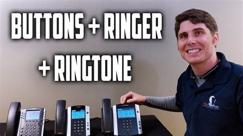 Polycom Phone Training Buttons Ringer Ringtone Youtube