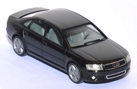 Audi a8 gebraucht in schwarz: 1zu87.eu | Shop für gebrauchte Modellautos - Audi A8 ...