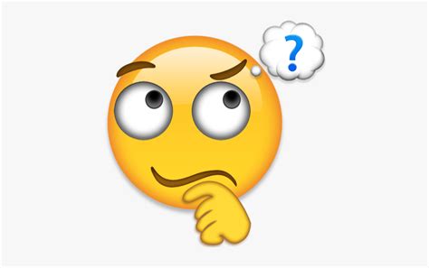 Asking Emoji Emoticon Head Question Questioning Smile